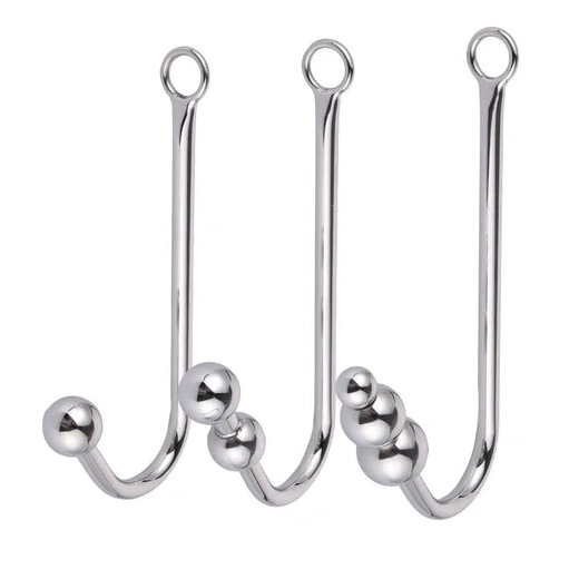 Anal Hooks Collar Hook Cuffs 5334 Beaded with Elegant and Anal 1007